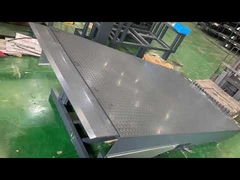 Nivelador de muelle telescópico de 10T con estructura metálica para personalización especial