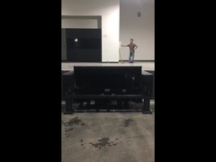 Nivelador de muelle telescópico de 10T con marco hecho a medida.