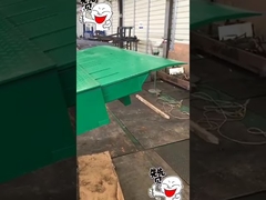 Nivelador de muelle retráctil automático con capacidad de carga de 8000 KG