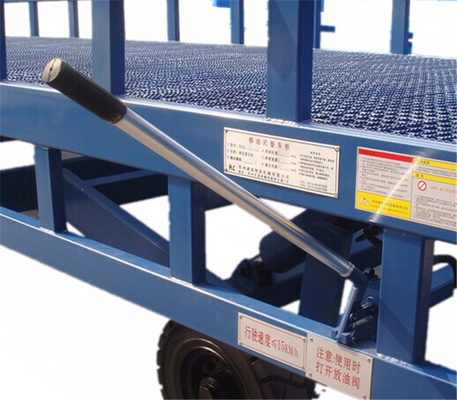 Hydraulic Loading Mobile Yard Ramp Auxiliary Dock Equipments Factory Use