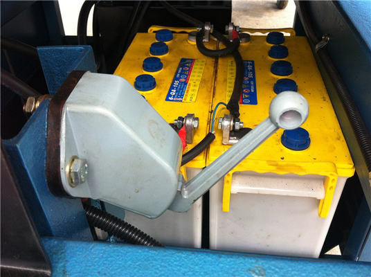 Manual Lowering Valves Easy Operation Hydraulic Electric Mobile One Man Scissor Lift