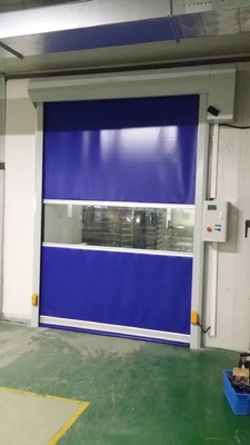 PVC High Speed Door With Frequency Conversion Motor For Clean Room Anti Dust Of Factory