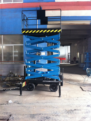 el móvil 300kg de los 8m scissor la tabla es el dispositivo movible del sicssor que está funcionando en la antena