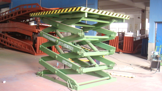 Anti Explosion Hydraulic Mezzanine Goods Lift Load 500kg 1000kg 2000kg