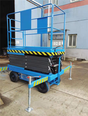 Haga que el voltaje de baja manual de la válvula y de la batería 24VDC Scissor la plataforma móvil del acceso