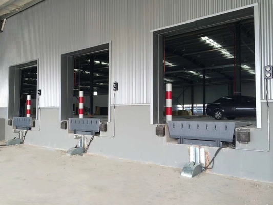 120mm Safety Barrier Roll Off Hydraulic Dock Levelers